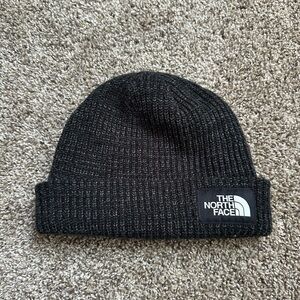 The North Face Black Ribbed Knit Hat